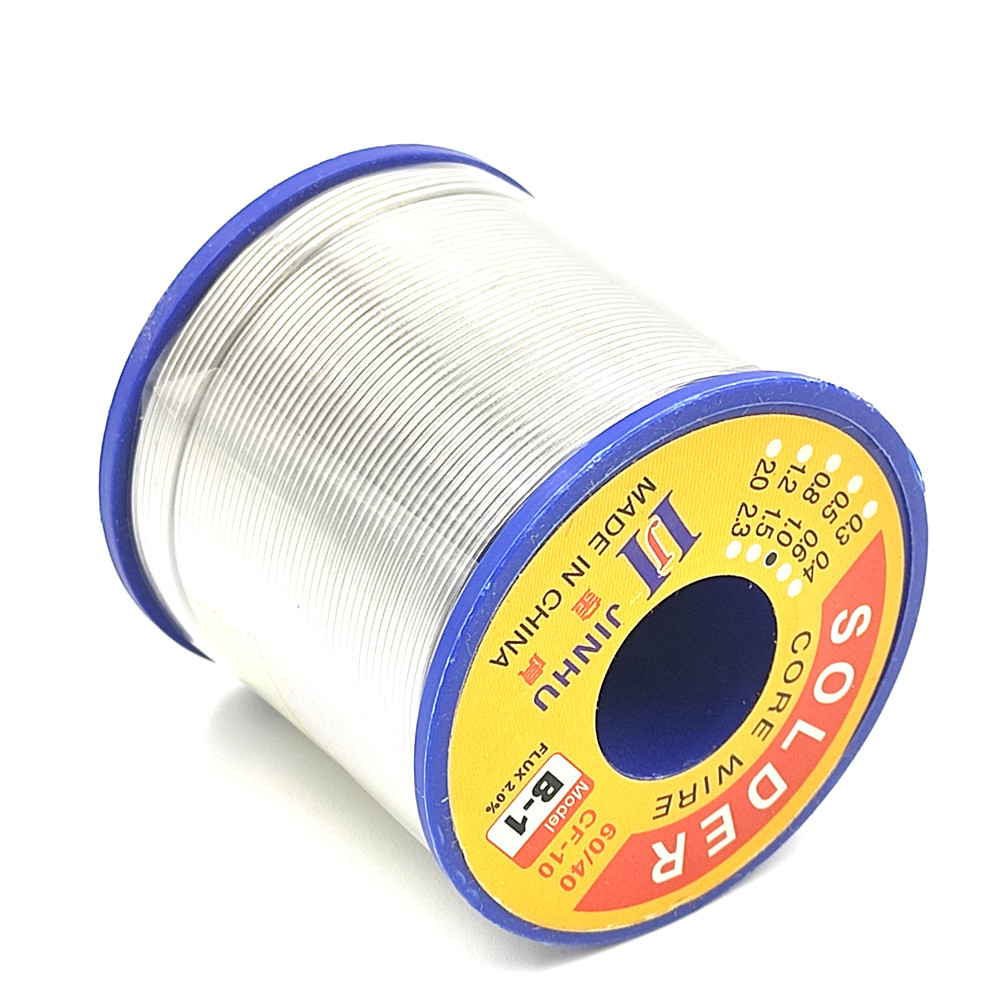 500G/100G/50G CF-10 Solder Wire Tin 0.5/0.6/0.8/1.0/1.2/1.5/2.0mm Roll Clean Rosin Welding Core Soldering Wire Flux Reel Tube