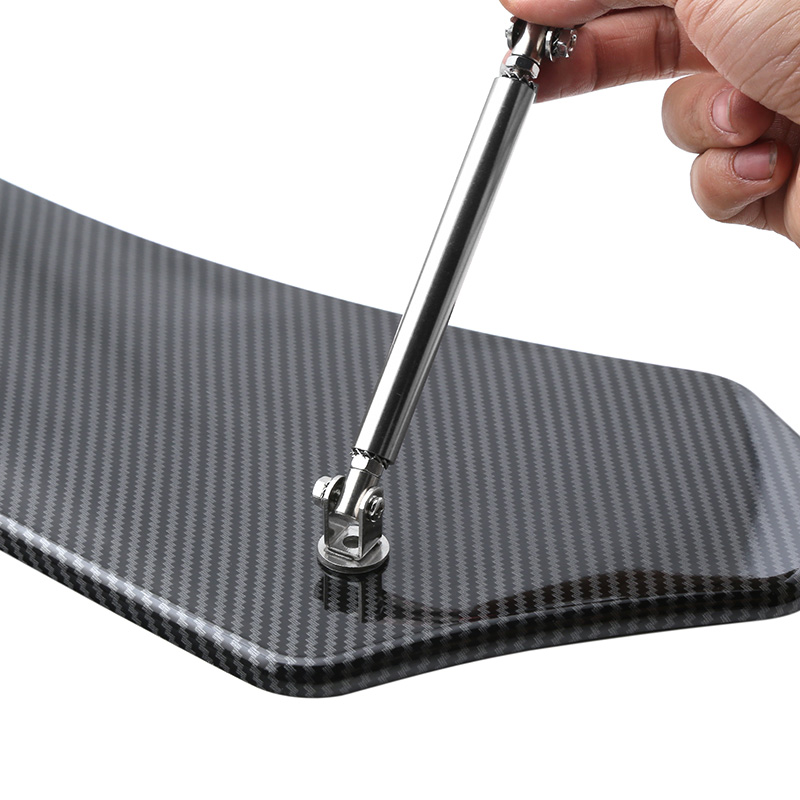 多機能ペーストスタイルスプリッターストラットロッド調整可能な 15 センチメートルフロントスプリッターサポートロッドバンパーリップスプリッターテールサポート R