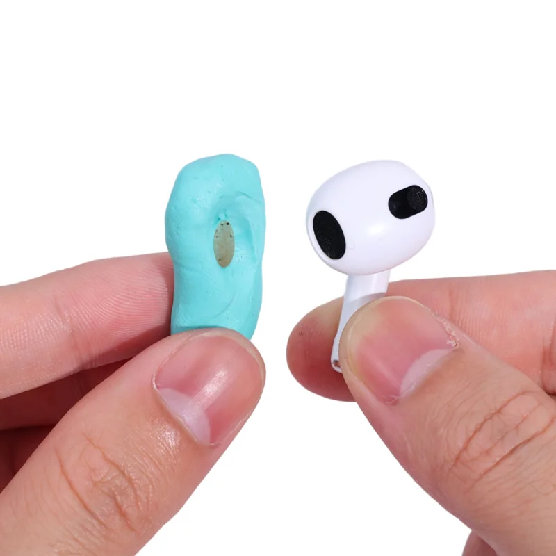 For Airpods Wireless Headset Cleaning Glue Blue Non-marking Glue for IPhone Samsung Phone Charging Port Keyboard Cleaner Clay