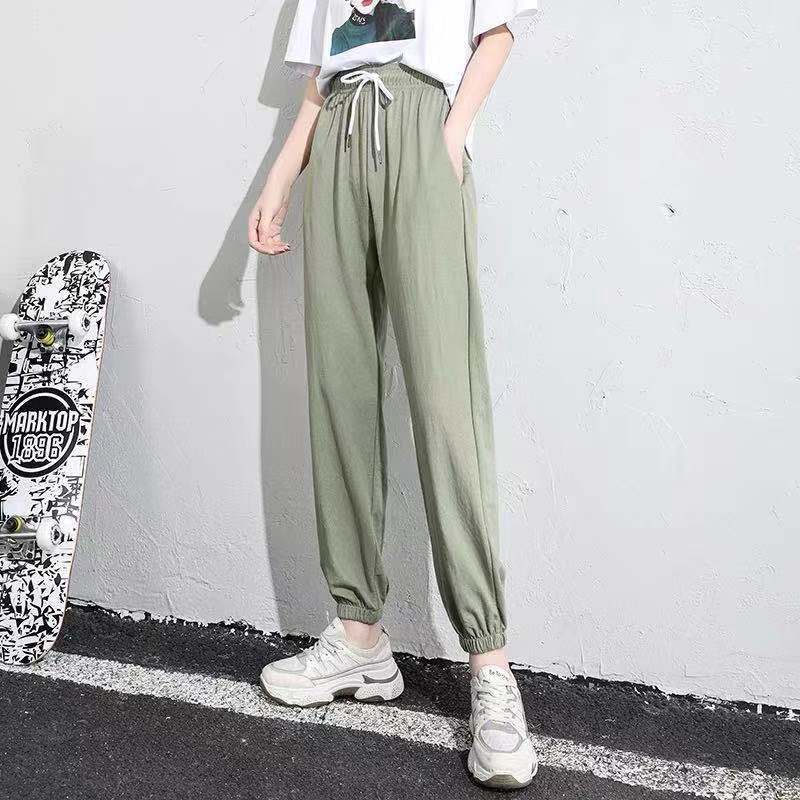 ​ ​ Damen-Jogginghose mit Fleece-Futter, Winter-Plüschhose, hohe Taille, verstellbarer Kordelzug, Lounge-Straße, bequeme Freizeithose ​ ​