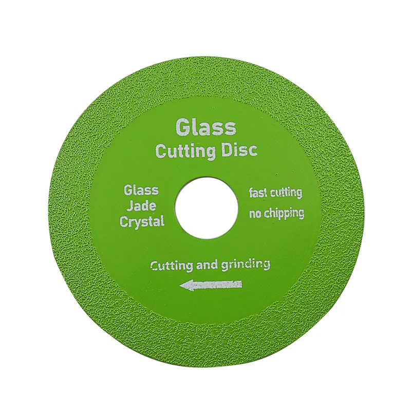 100 mm Glasschneidmesser, Diamant, Marmor, Keramikfliesen, Jade, Polieren, scharfe Lötscheibe, Kristall-Weinflasche, ultradünnes Schleifen