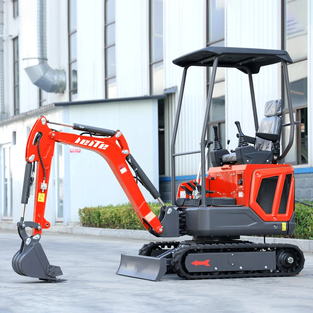 Diesel Engine Mini Digger Small Excavator Hydraulic Mini Compact 2.5 Ton Excavator With Crawler Rubber Chassis Customization