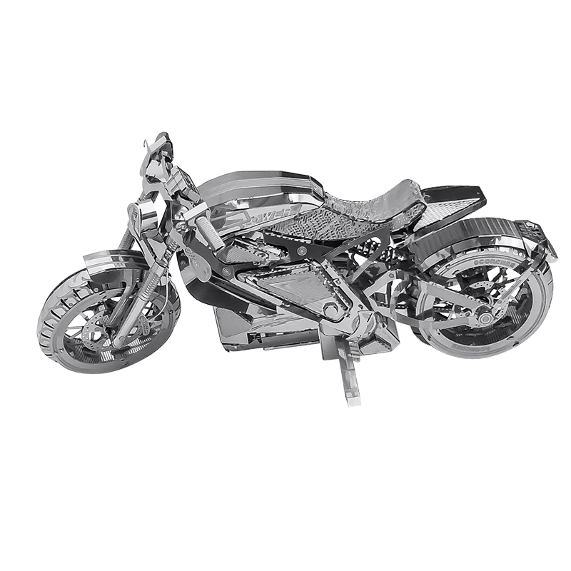 Moto 3D Metal Puzzle DIY Modelo Fazendo Kit Brinquedo Adulto Presente de Aniversário