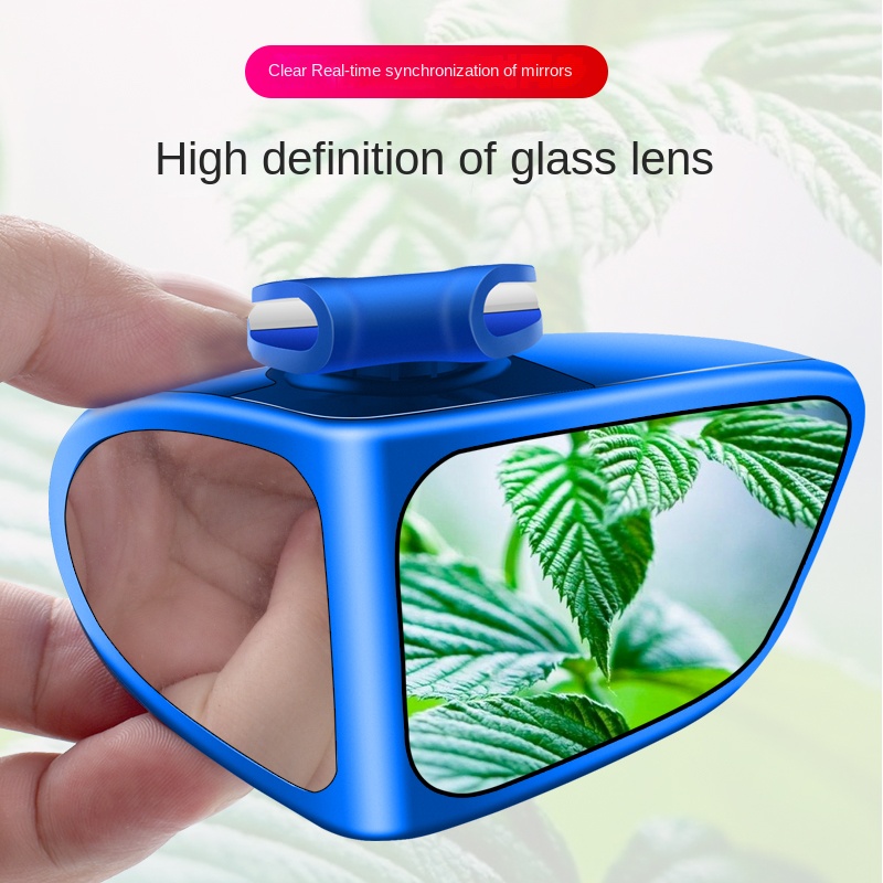 Car Blind Spot rearview mirror cover Mirror With Clear View Shatter Proof Safety Parking Auxiliary Wide Angle Mirror Accessories