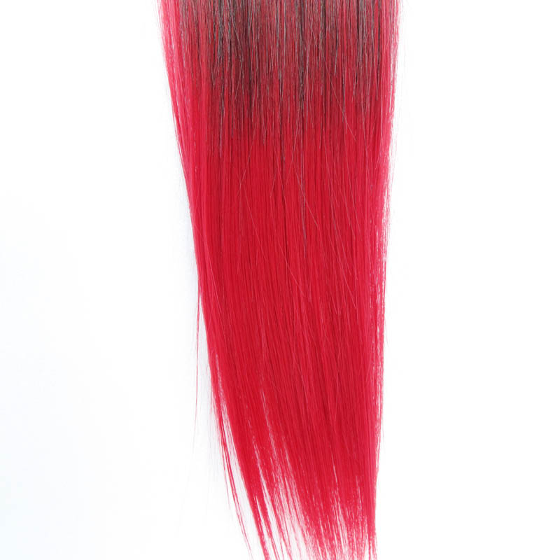 Jeedou-合成ストレートポニーテール,オンブルカラー,ヘアエクステンション,ドローストリング,コスプレヘアピース