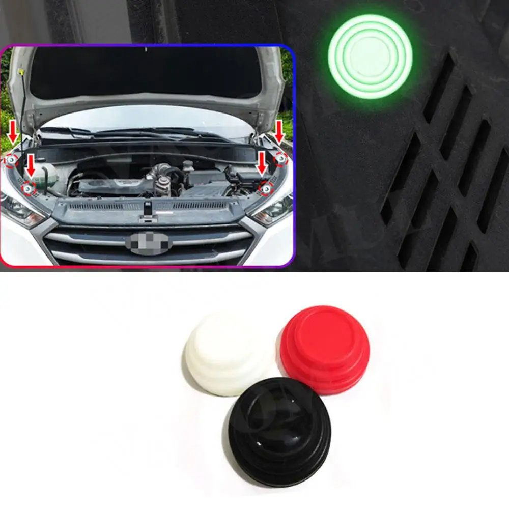10 Chiếc Cửa Xe Ô Tô Chống Sốc Miếng Dán Hút Miếng Đệm Cho Cốp Xe Ô Tô Cách Âm Miếng Lót Đa Năng Chống Sốc Dày Đệm Đệm