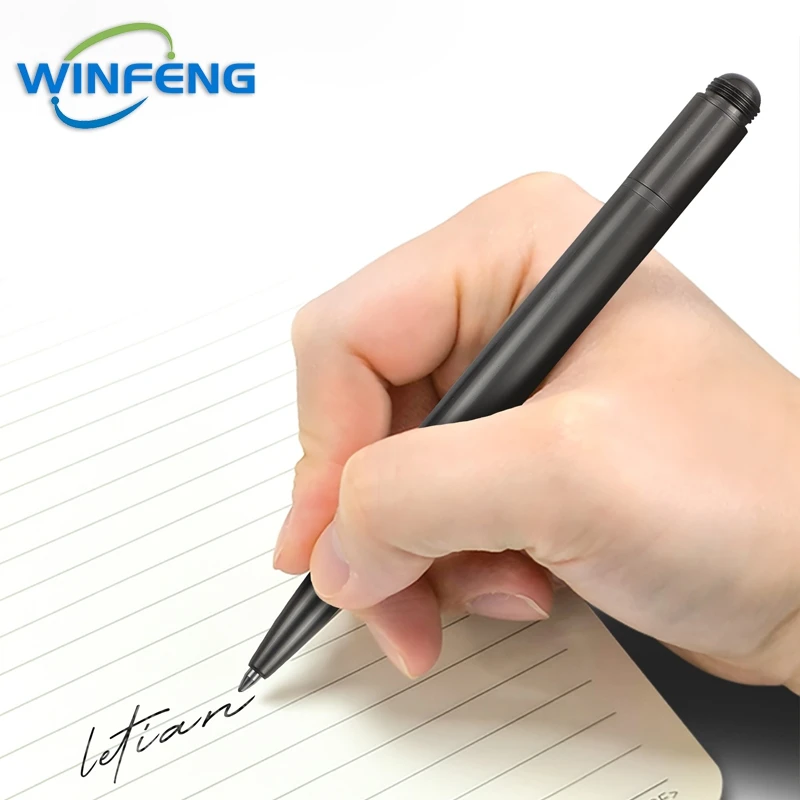 Creative Dual-Function Pen, Signature Ballpoint Pen And Pencil Design, Smooth Writing and Easy to Carry, Black Ink, Perfect Gift