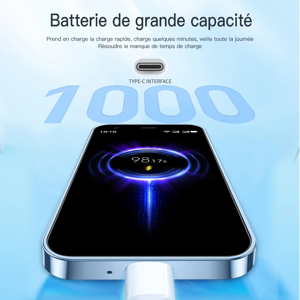SERVO -Mini Smartphone 15SE, 3G WCDMA, Système Android, WiFi, Hotspot Play, PR3.0 ", Affichage, Petit Palmier, Matin, Touristes intelligents, EpiStandby