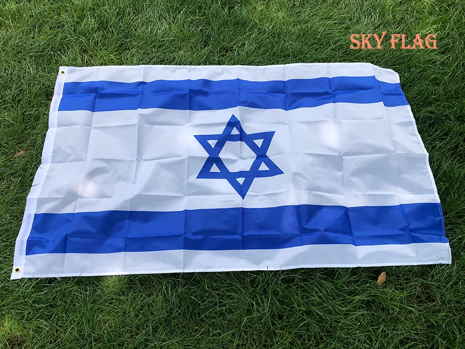 SKY FLAG Израильский национальный флаг 90X150 см подвесной полиэстер ISR IL израильские национальные флаги баннер украшение дома