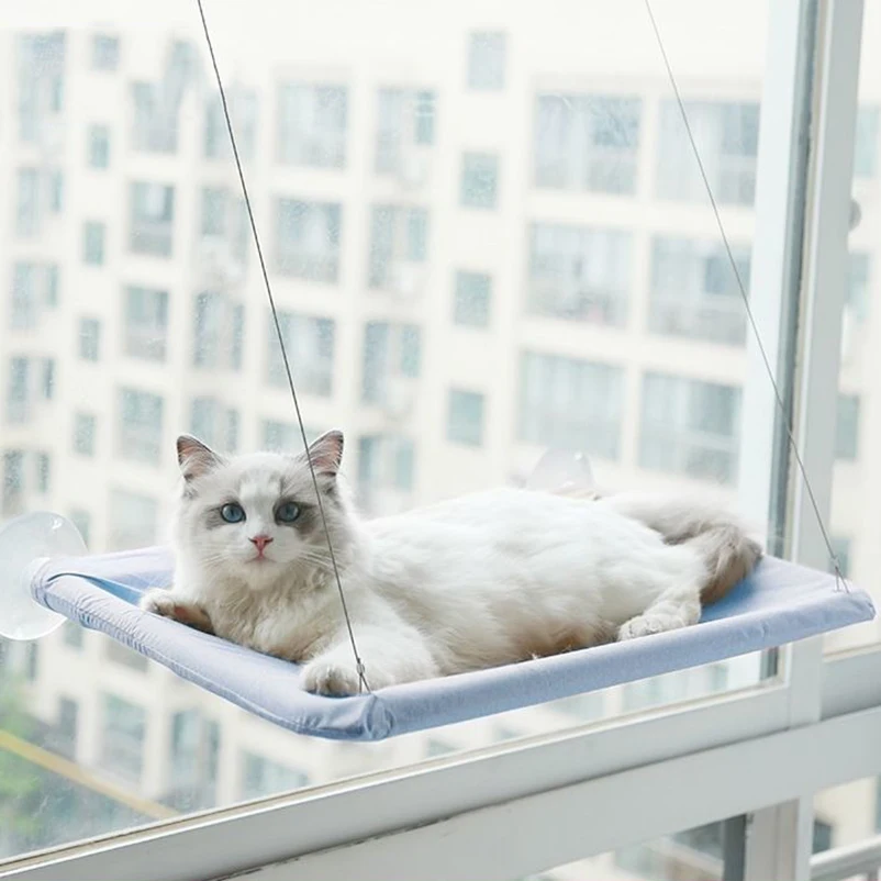 Huisdier Kat Hangmat Opknoping Kat Bed Lager 20Kg Comfortabele Kat Zonnig Venster Seat Mount Kitten Klimrek Huisdier Accessoires