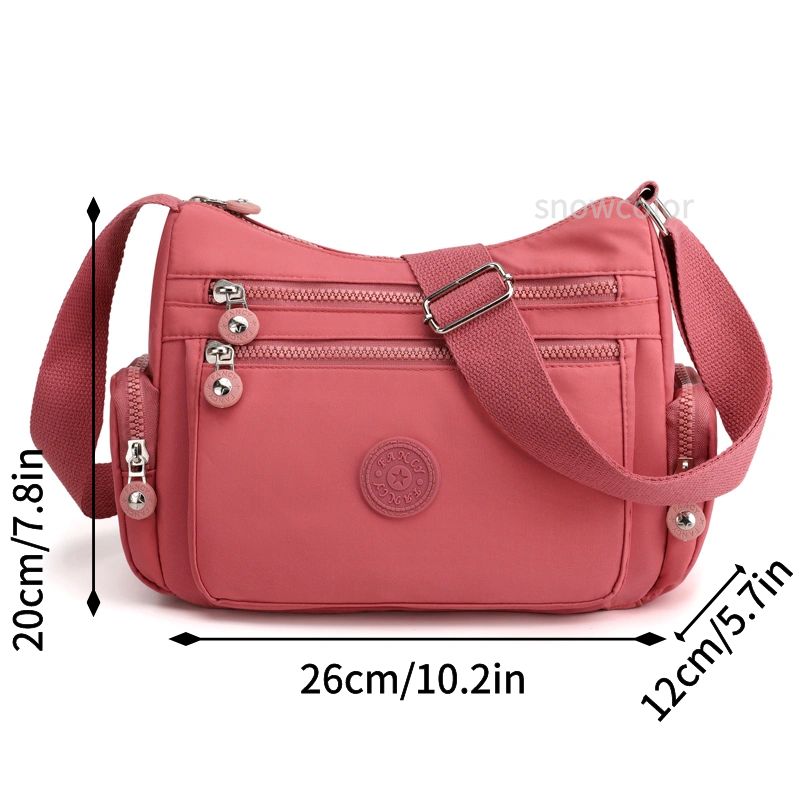 Frauen Umhängetasche Handtasche Nylon Wasserdichte Umhängetasche Damen Messenger Bag