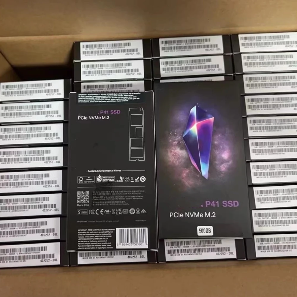 P41 2T 1T 500G Pcle Nvme Gen4 M.2 For SK hynix Platinum Gaming Computer interface with cache 2280 PCIE 4.0 2TB 1TB 500GB For