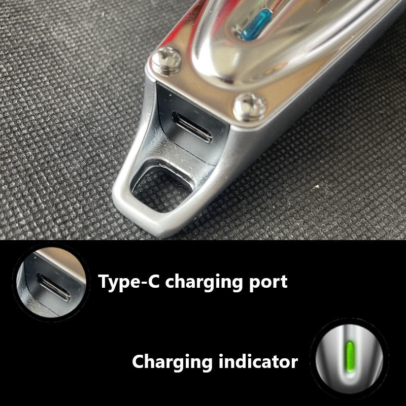 Kemei KM-1949 Pro elektryczny fryzjer w całości z metalu profesjonalna maszynka do włosów dla mężczyzn maszynka do strzyżenia włosów na brodzie wykańczająca maszyna do ścinania włosów