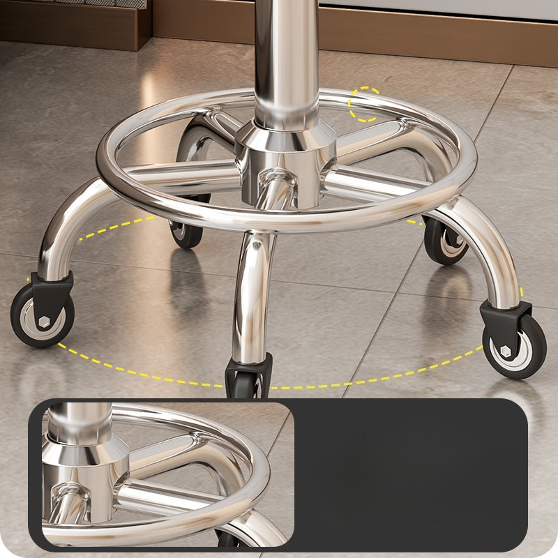 Tabouret pivotant réglable chaise ronde Salon manucure pédicure beauté chaise roulante coiffure barbier Spa tabouret professionnel