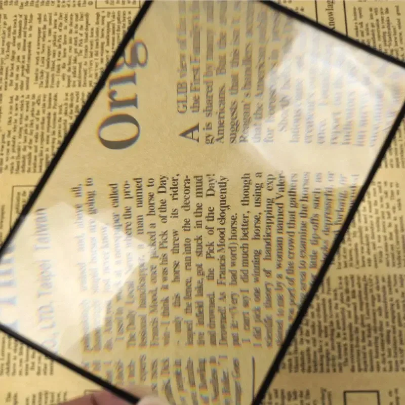 Full Page Magnifying Glass Large Sheet Reading Aid Lens for Books Documents