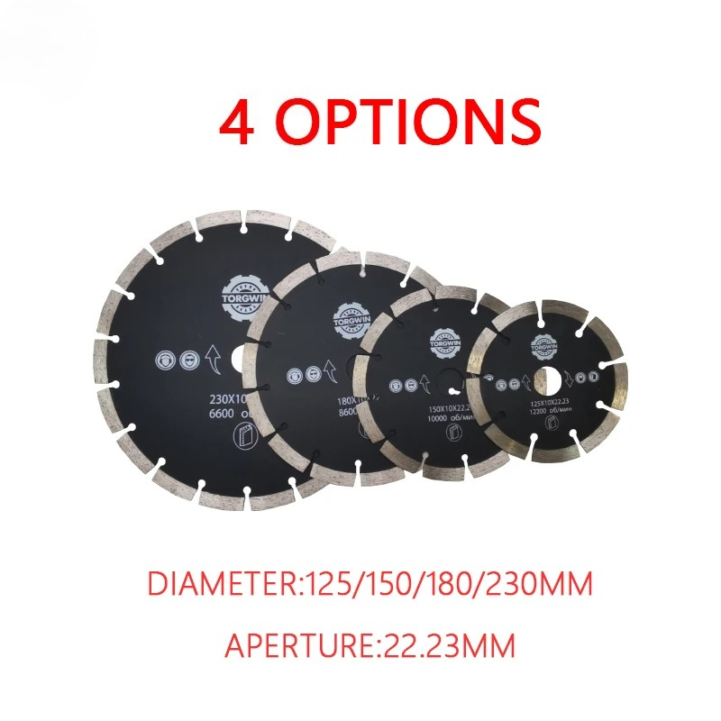 Lâmina de serra de diamante seco ultrafina, 125/150/180/230mm * 22.23mm, disco fino, granito, mármore, disco de corte, porcelana, telha, lâminas de cerâmica