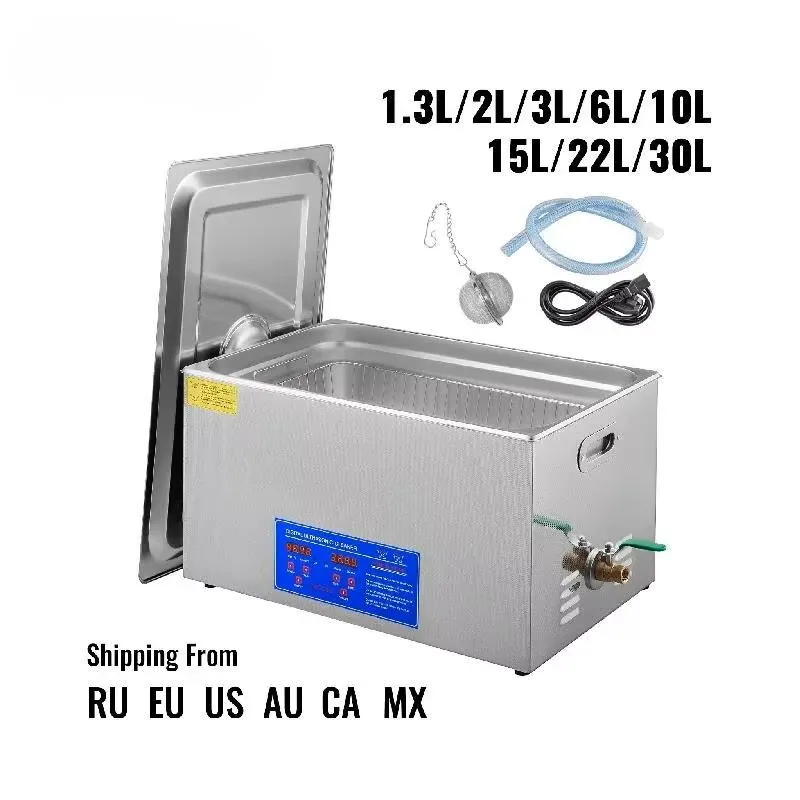 SucceBuy 1.3L 3L 6L 10L 15L 22L 30L limpiador ultrasónico lavavajillas lavadora portátil ultrasonido electrodomésticos de limpieza del hogar