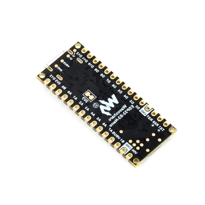 Placa de desarrollo Waveshare ESP32-S3-Nano basada en ESP32-S3R8 para Arduino