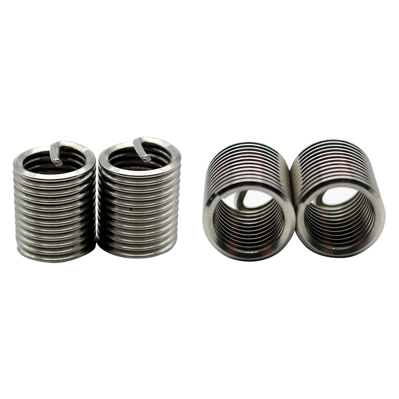 60 uds M3 M4 M5 M6 M8 M10 M12 304 Kit de inserción de rosca de fijación 2D de acero inoxidable herramienta de reparación de Hardware tornillo de manga de alambre en espiral