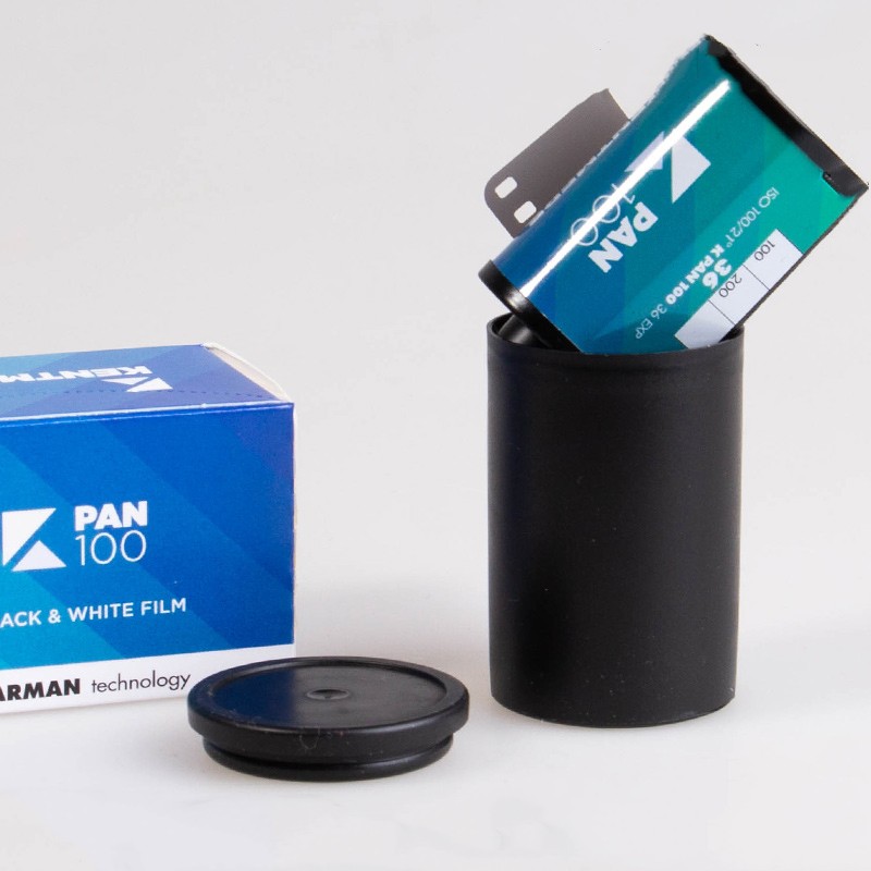 UK Kentmere PAN 100 135 mm Film rétro négatif noir et blanc 36 feuilles/rouleau