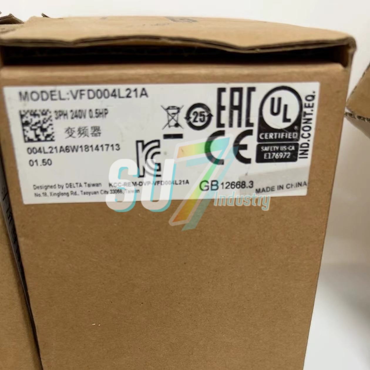 Convertidor de frecuencia VFD004EL21A VFD004L21A nuevo original