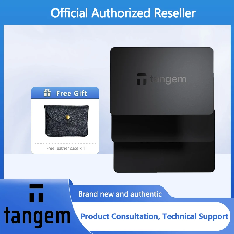 Carteira Crypto Secure Tangem 2.0 Confiada Armazenamento a frio para Bitcoin Ethereum NFT e mais Carteira de hardware de cartão 100% offline