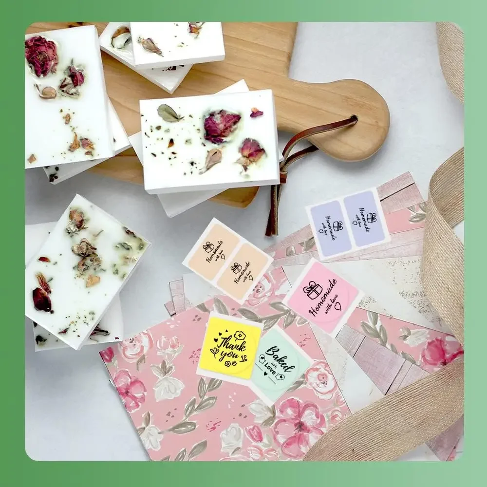 골드 스티커 원형 원형 라벨 이름 주소 로고 바코드 용 열 라벨 Phomemo M110 M120 M200 M220 M221 용 50mm * 50mm