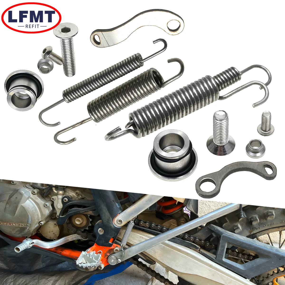 Motorfiets Parkeren Zijstandaard Kickstand voor Husqvarna voor KTM 250-530 XC XCW XCF XCFW EXC EXC EXCF Zes Dagen 2008-2023