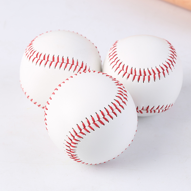 1/3 pçs artesanal beisebol nove Polegada jogo de treinamento pvc beisebol borracha interior macio espuma sólida bola saltitante grupo atletismo
