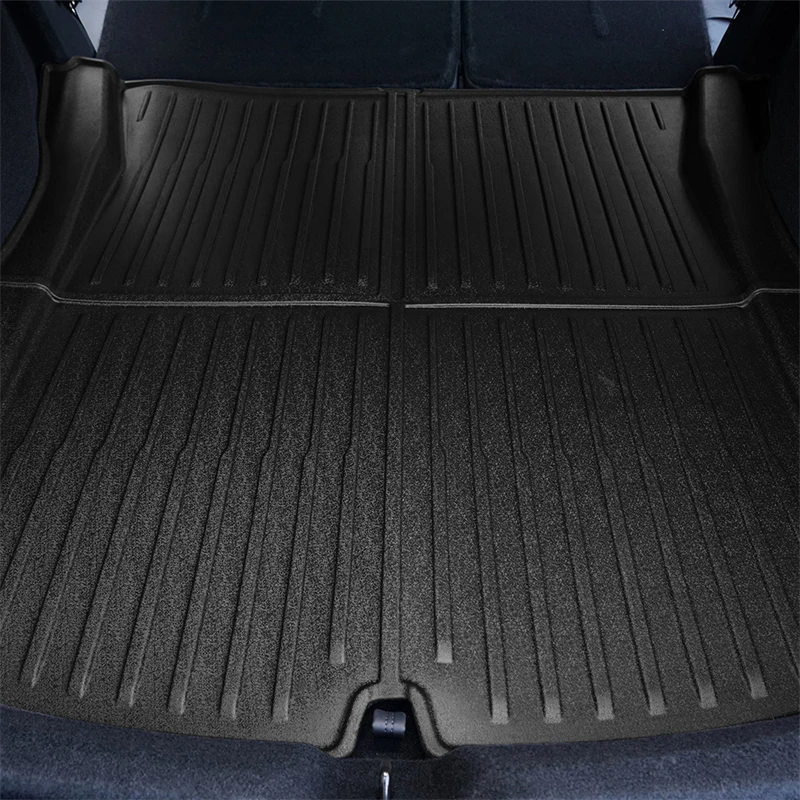 Esteras de maletero para Tesla Model 3 + TPE Piano Key Style nuevo Model3 Highland 2023 2024, almohadilla protectora de almacenamiento frontal y trasera para maletero