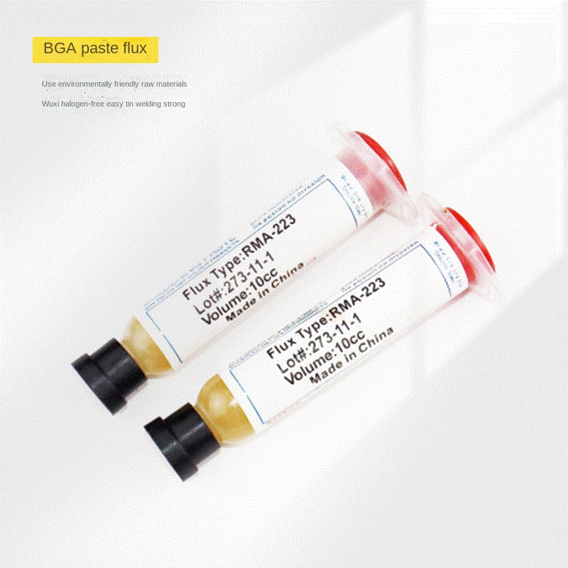 RMA-223 溶接フラックスシリンジバレルフラックス PCB IC 携帯電話修理 SMD リワーク 10CC シリンジバレルはんだ溶接油