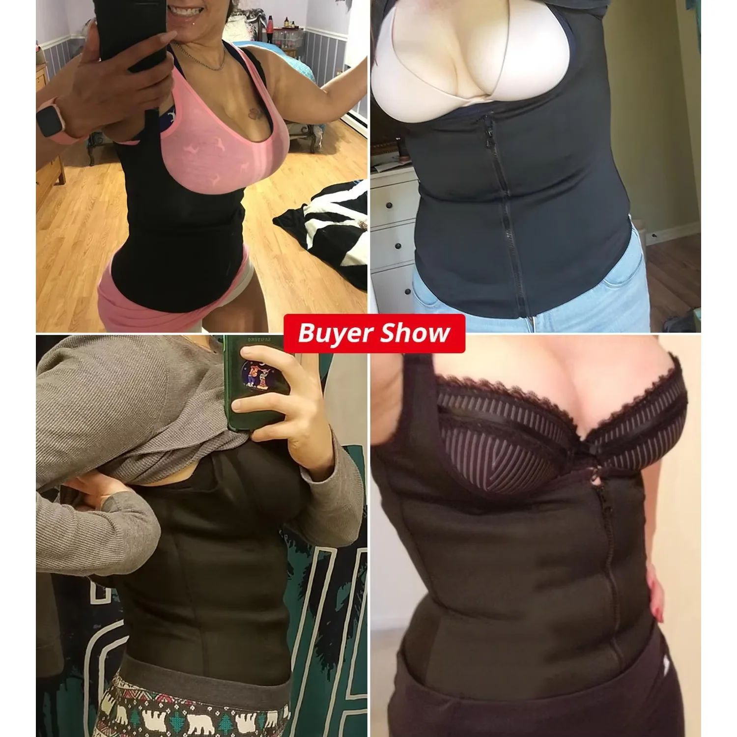 Chaleco entrenador de cintura para el sudor, corsé adelgazante para perder peso, moldeador de cuerpo, trajes de Sauna, ropa moldeadora de compresión, fajas para el vientre, camisetas sin mangas