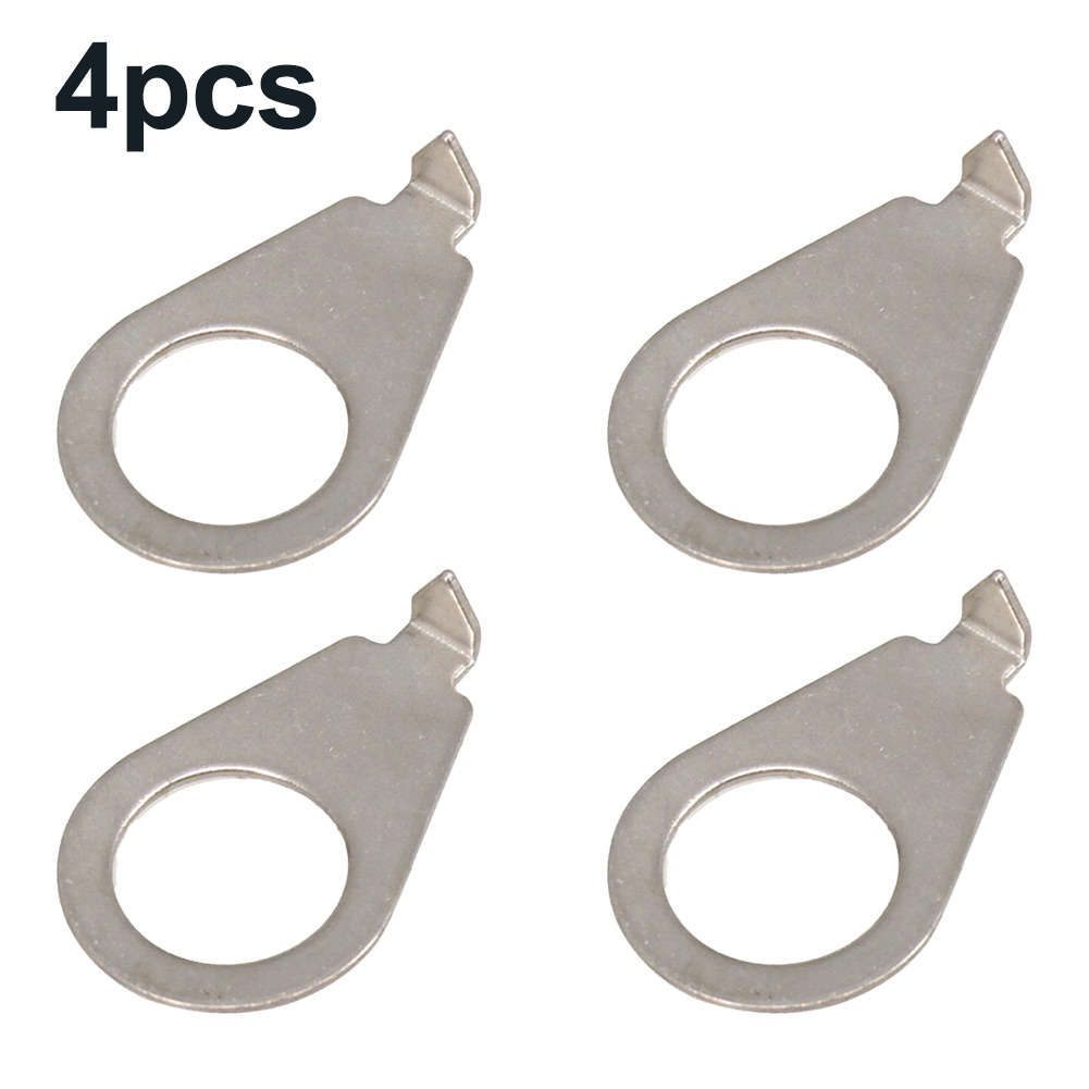Guitar Knobs Plates Elevate Your Playing Experience With 4Pcs Metal Pointer Plate Washers For Gibson LP Guitars
