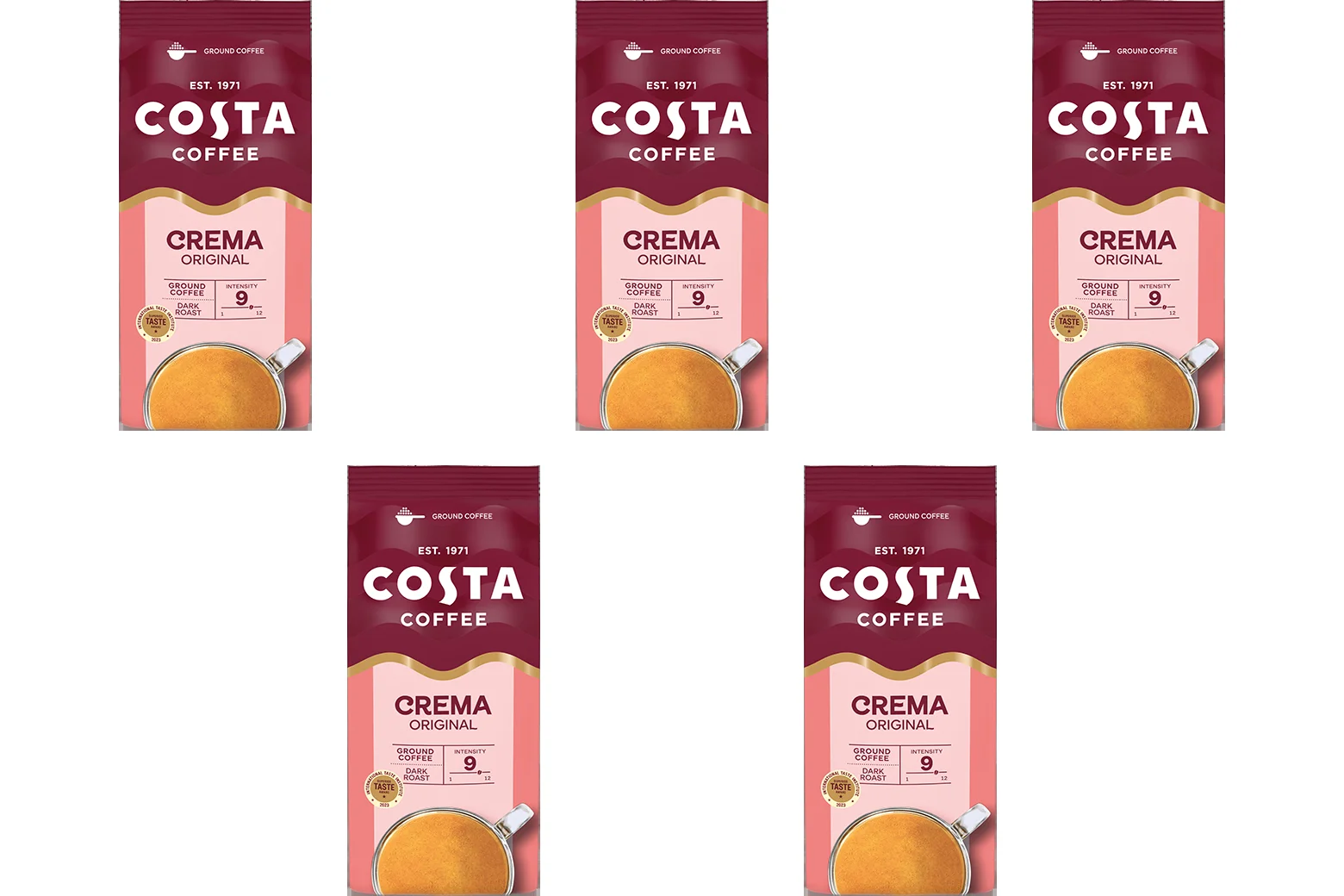 Kawa Mielona Costa Caffe Crema 5x200g