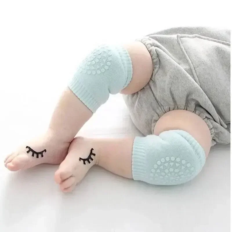 5 คู่เด็กเข่า Pads เด็กวัยหัดเดิน Crawling Anti-SLIP Solid ทารกเด็กหญิง Elbow Cushion Pad ป้องกันความปลอดภัยเด็กวัยหัดเดินขาอุ่น