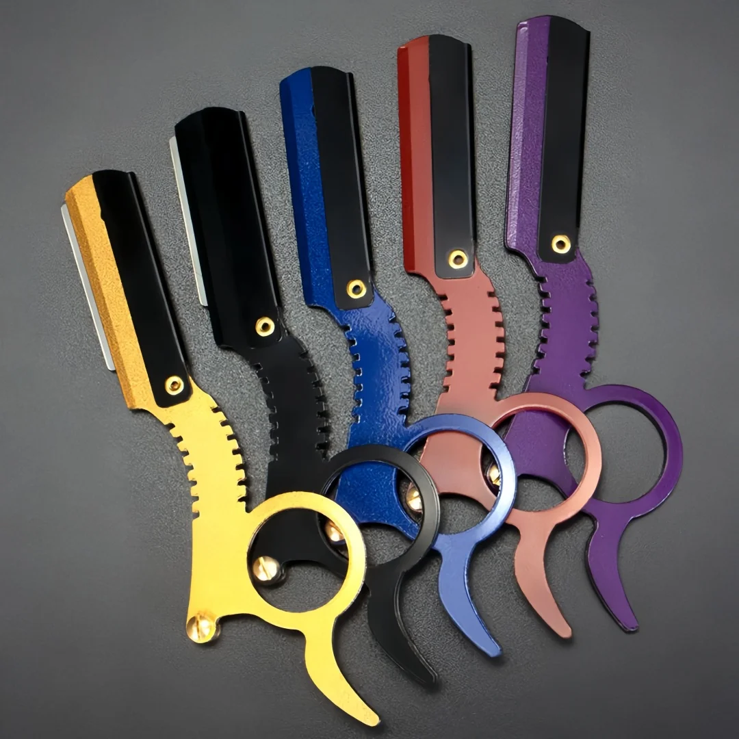 Maquinilla de afeitar de 199 pulgadas, maquinillas de afeitar de acero inoxidable, raspadores, maquinillas de afeitar para afeitarse la cabeza, maquinillas de afeitar para dar forma a las cejas