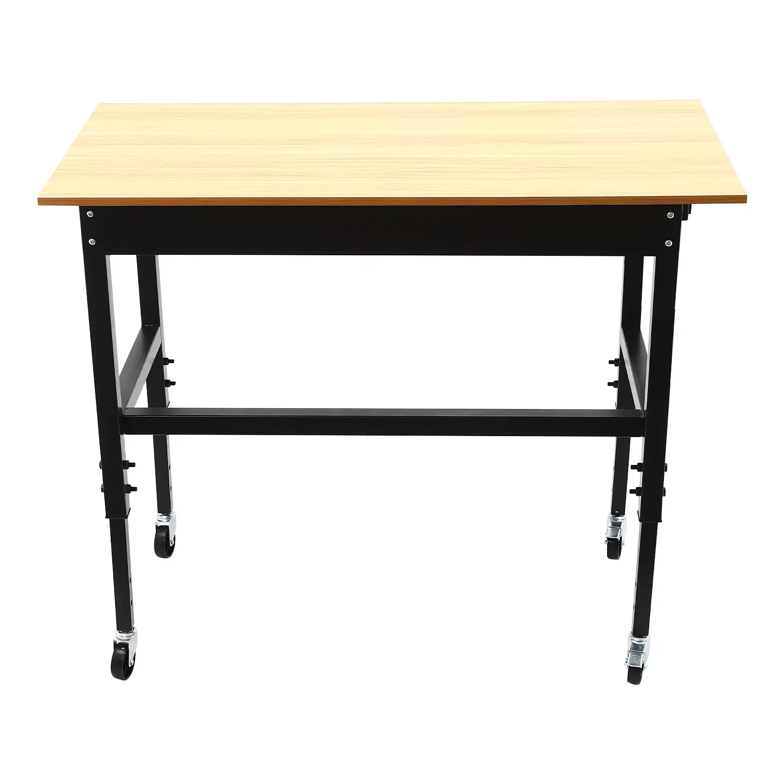 Mobile Workbench, Work Bench for Garage Office Home, Height Adjustable Workbench