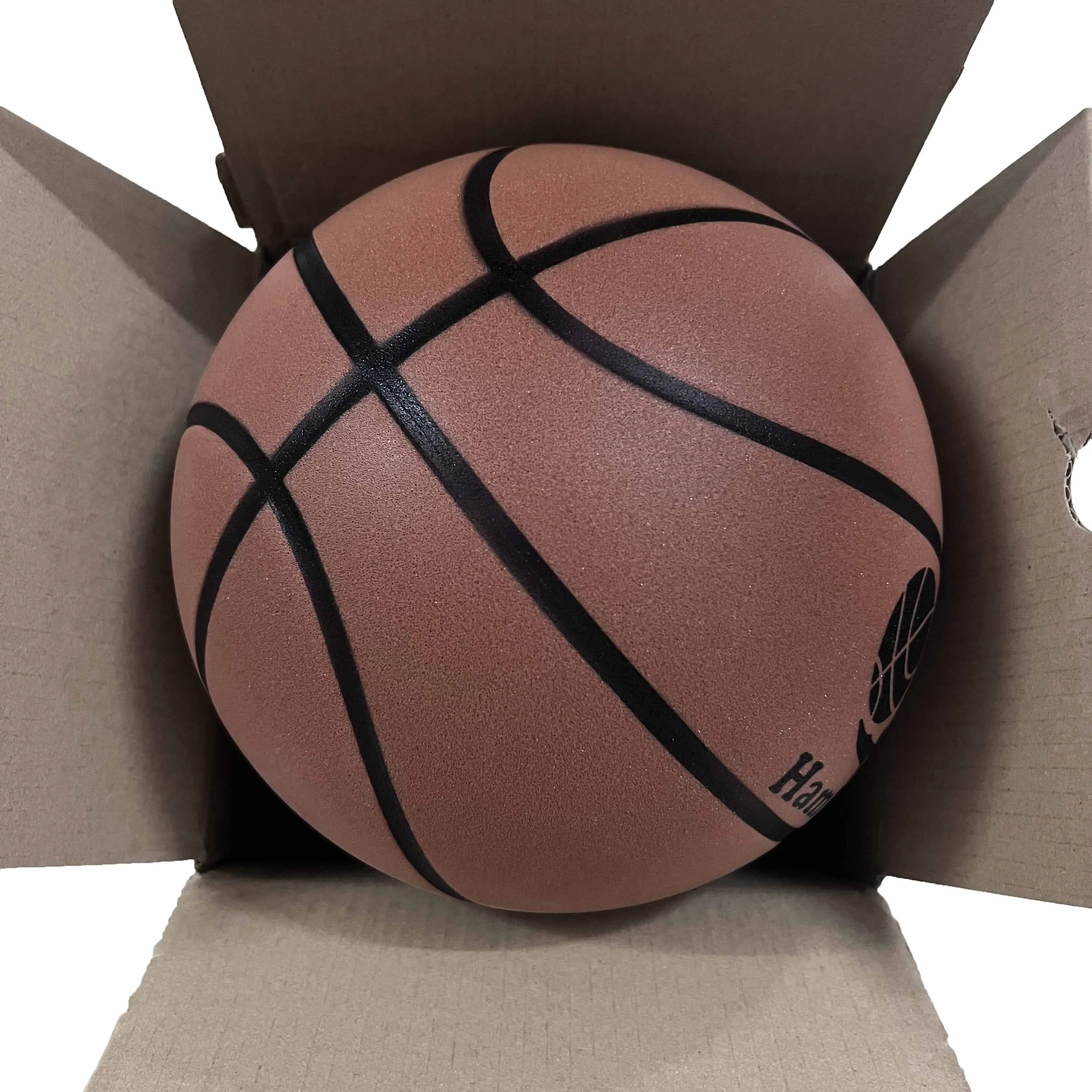 Mute Bouncing Basketball Ball Standard Size 7 Indoor Dribble Practice Silent Basketball Bounce Quietly Soft Foam Ball No Noises