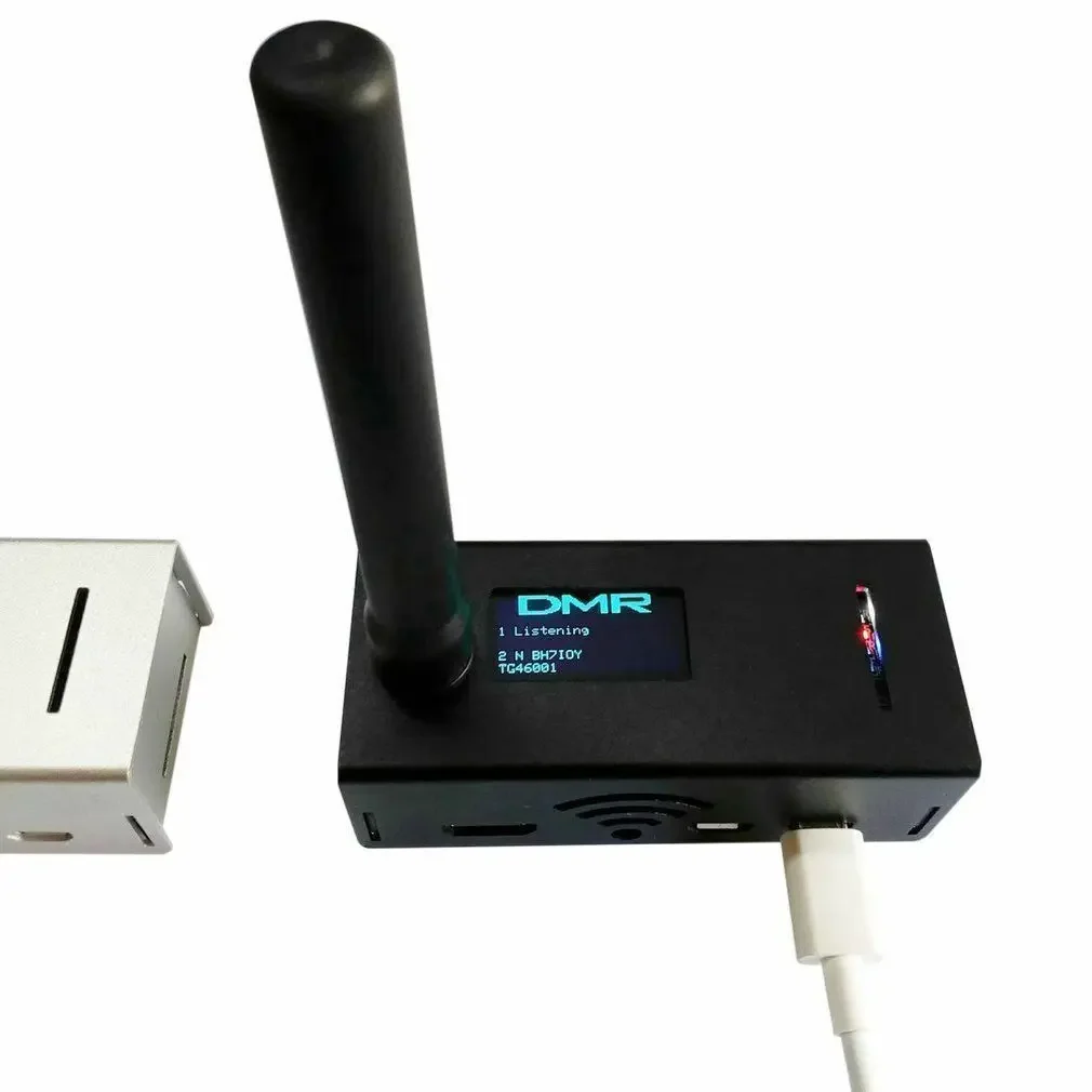 Caja de aluminio + Tornillos para Raspberry Pi MMDVM Hotspot