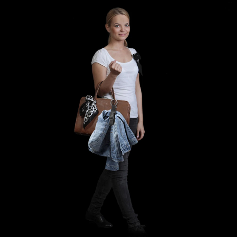 Mochila alça externa alça portátil com fivela de liberação add-a-bag alça de bagagem cinto jaqueta titular viagem bagagem alça fixa