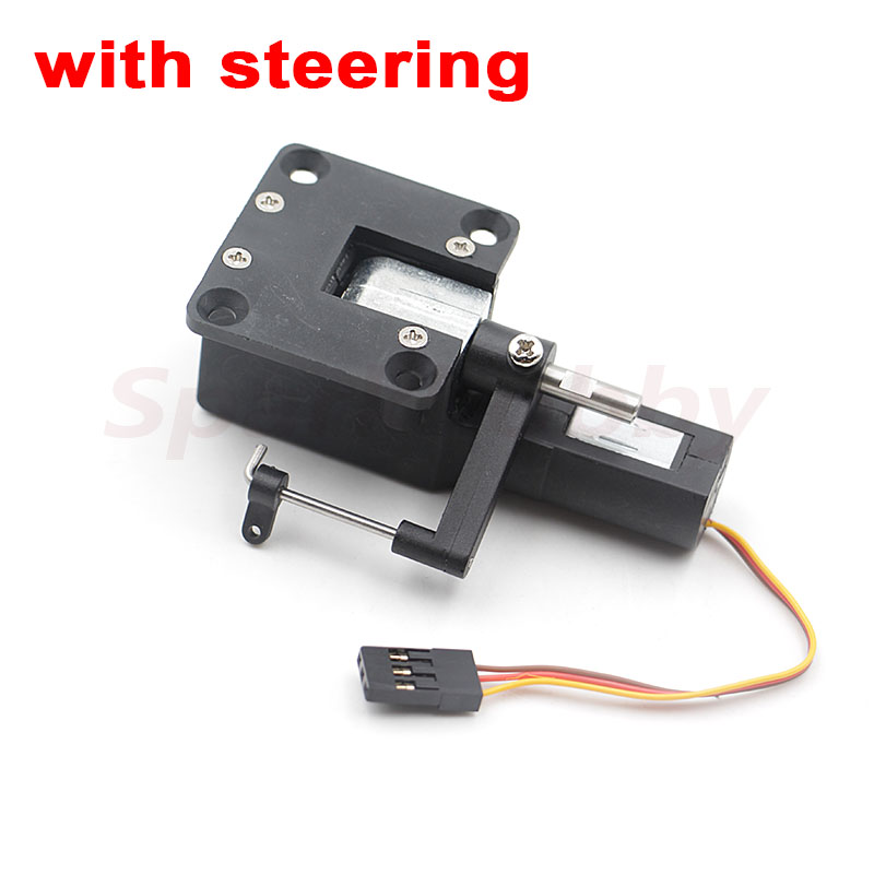 Sparkhobby 3.5KG 40G Servoless Điện Hạ Cánh Có Thể Thu Vào Bánh Răng Với Tay Lái Với JR Cắm Cho RC Cánh Cố Định máy Bay Tự Làm Các Bộ Phận