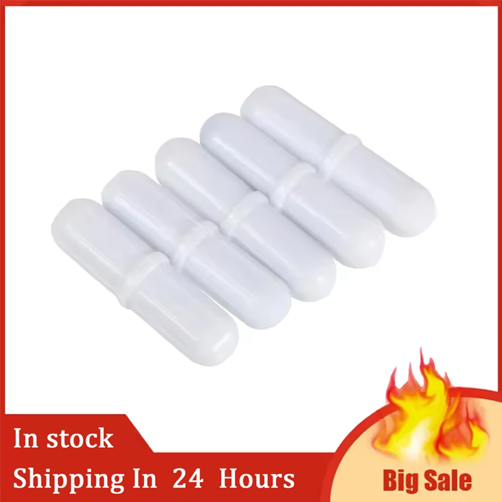 5 pezzi barra magnetica da laboratorio agitatore magnetico cilindrico asta agitatore-mixer agitatore barre agitatore magnetico laboratorio scolastico