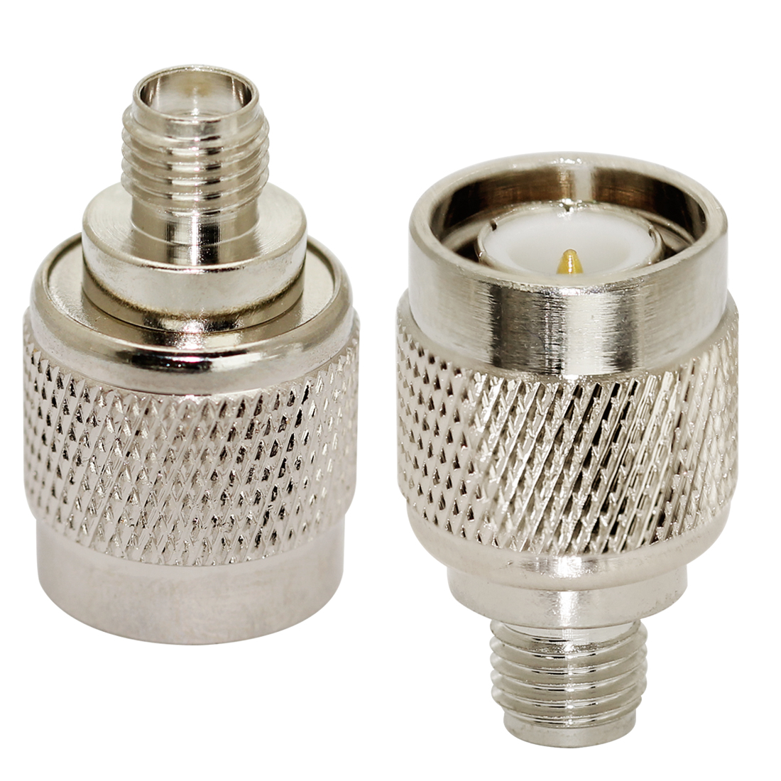 1pc SMA Männlich Weiblich auf TNC Stecker Jack RF Coax Adapter Konvertieren Gerade Vernickelt 50Ohm NEUE