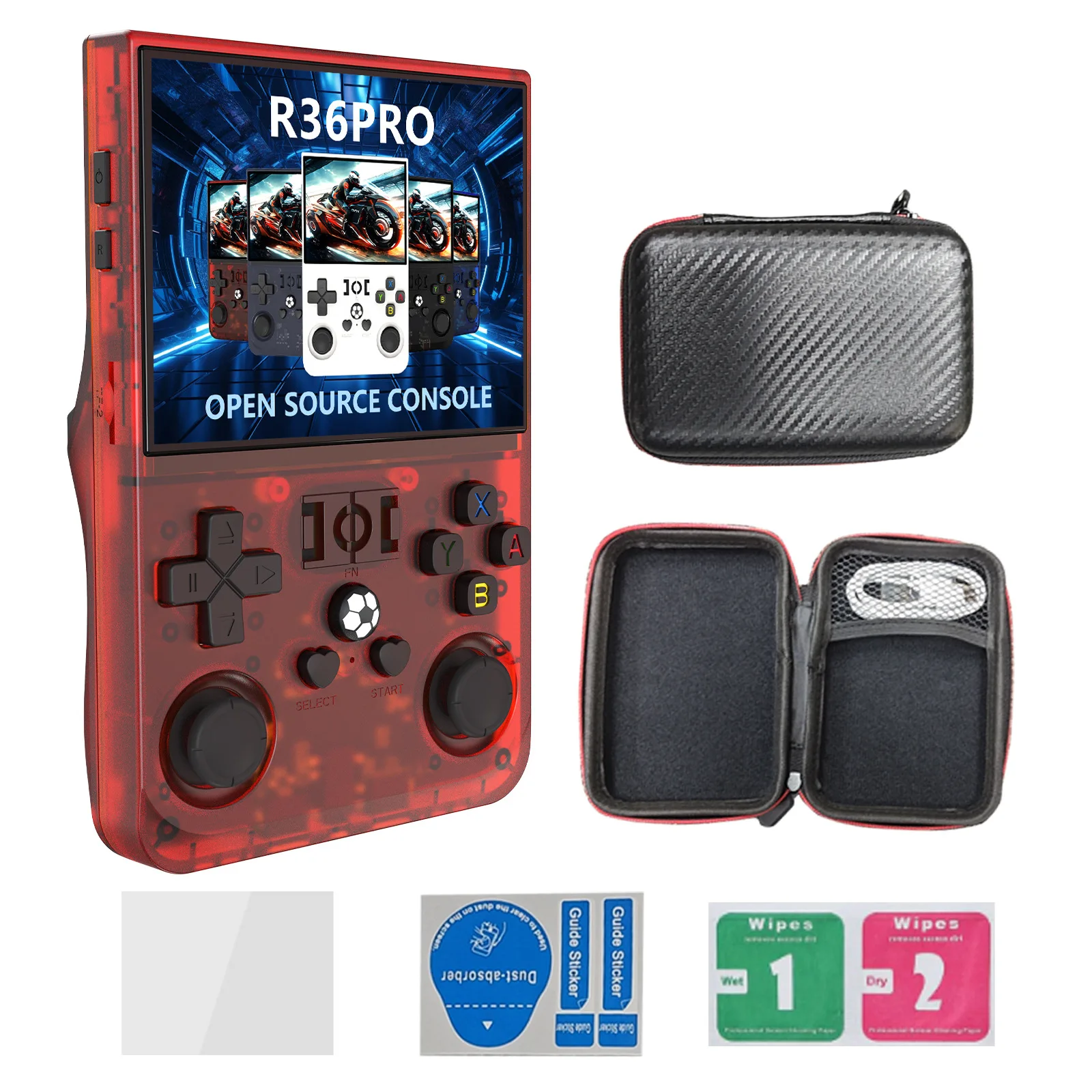 2025 R36S Pro Console di gioco Retro 128gb Console R36s R36 S R36h Rs36s K36 Konsole Console Jeux GamBoy Max Videogioco portatile