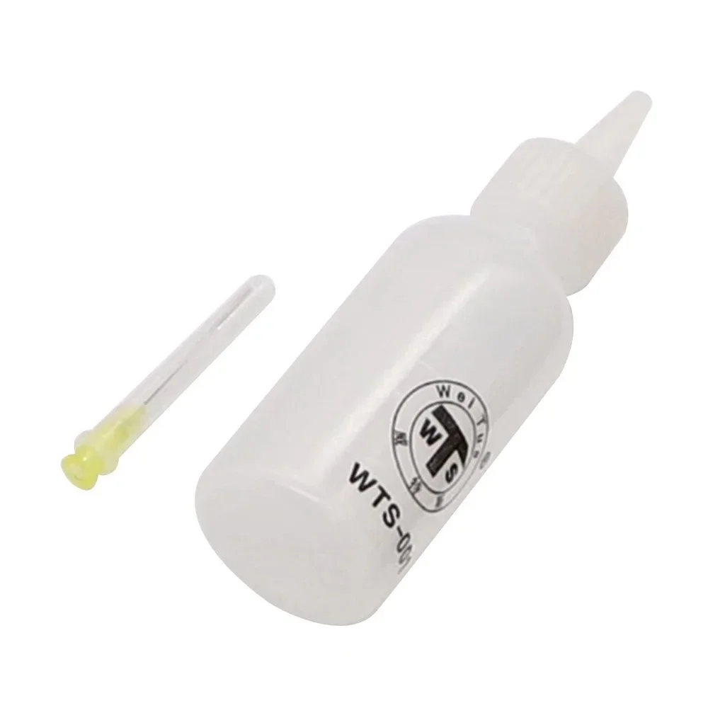 WTS-001 50ml เข็มพลาสติก Rosin ขวดทําความสะอาด Liquid FLUX เครื่องจ่ายน้ํามันแอลกอฮอล์พลาสติกขวดทําความสะอาด DIY ซ่อม