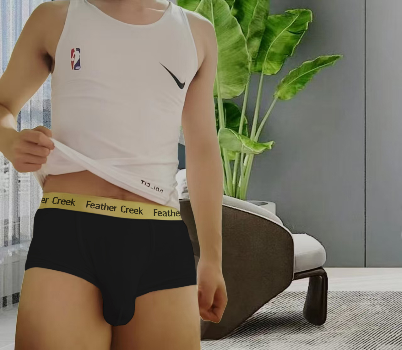 Ropa interior de hombre con bolsa grande en forma de U, ropa interior para hombre, calzoncillos sexys