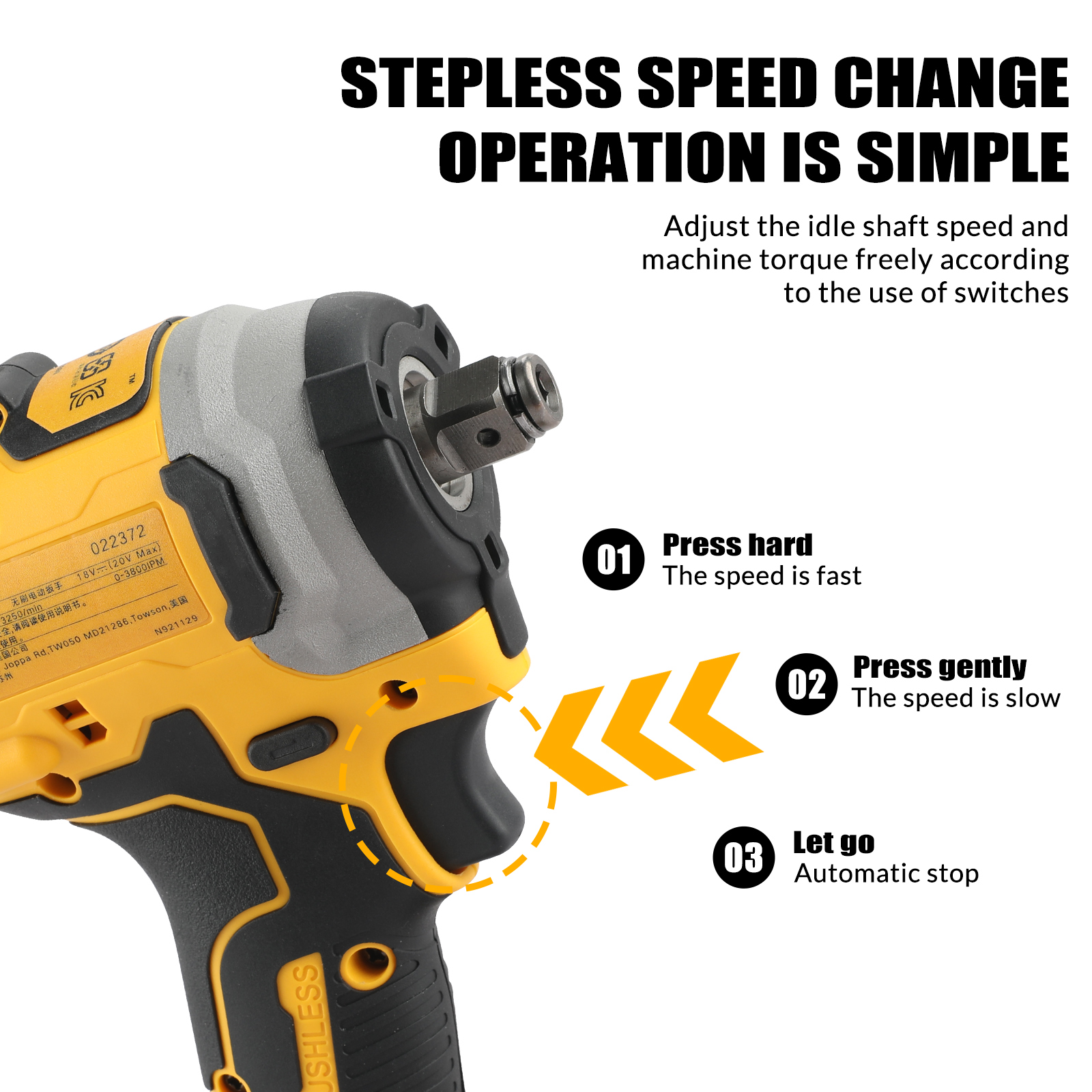 DEWALT DCD850 Brushless Cordless Electric Drill 20V Rechargeable Impact Screwdriver Multi-Function Hand Tool bare machine