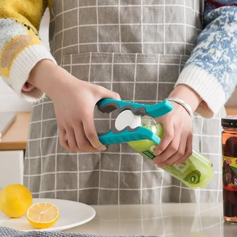 【6055Positive Review】Safety Can Openers Manual Lid Opener Can Opener Ease of Use Bottle Opener Can Screwdriver Can Opener Artifa