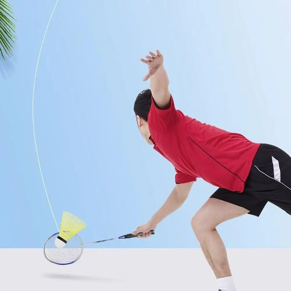 Portátil Profissional Badminton Trainer, Badminton Practice Robot, Self-Study Training, Rebound Tool, Shuttlecock Supplies