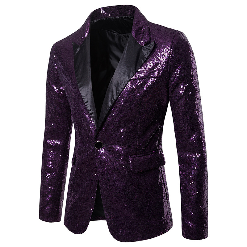 ทองเงาเลื่อม Glitter Embellished Blazer เสื้อแจ็คเก็ตผู้ชาย,ไนท์คลับพรหม Blazer, ชายเครื่องแต่งกาย Homme STAGE เสื้อผ้าสําหรับนักร้อง